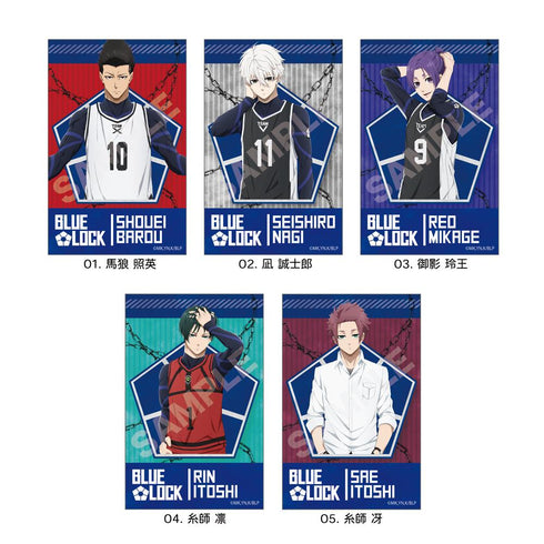 『ブルーロック』サテン地ステッカー /02 第2弾(全5種)【BOX】【202510再販】